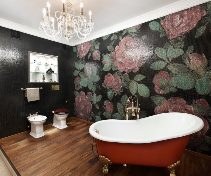 Mosaik im Badezimmer