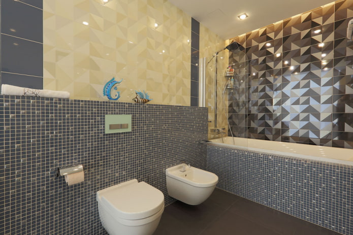 Mosaik im Badezimmer