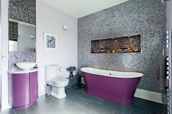 Mosaik im Badezimmer