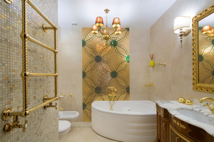 Mosaik im Badezimmer