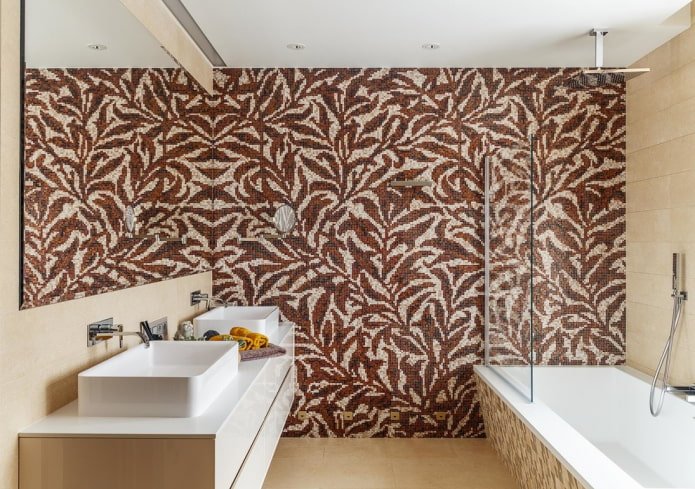 Mosaik im Badezimmer