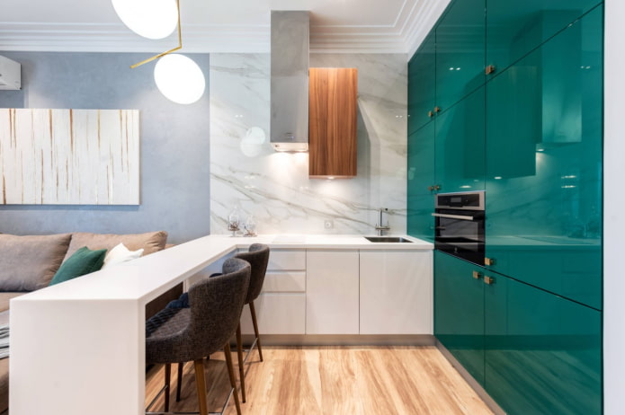Küche-Wohnzimmer-Design
