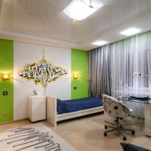 Spanndecke für Kinderzimmer: 60 beste Fotos und Ideen-0