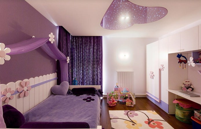 Spanndecke im Kinderzimmer
