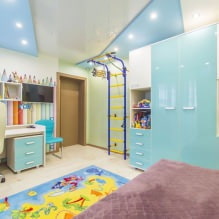 Spanndecke für Kinderzimmer: 60 beste Fotos und Ideen-2