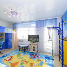 Spanndecke für Kinderzimmer: 60 beste Fotos und Ideen-4