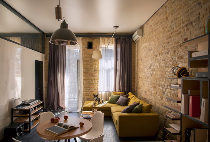 Spannstruktur im Loft-Stil