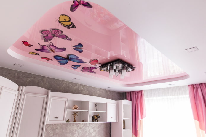 Spanndecke im Kinderzimmer