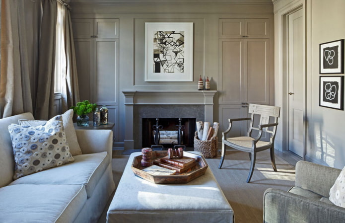 neoklassisches Innendesign