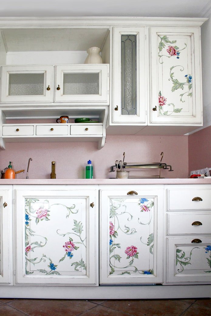 Decoupage mit Servietten