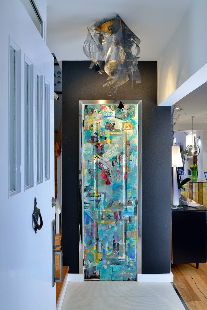 Decoupage und Farbe