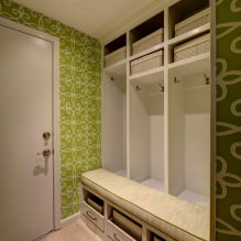 So wählen Sie Tapeten für einen kleinen Flur aus: 70 Designideen-0