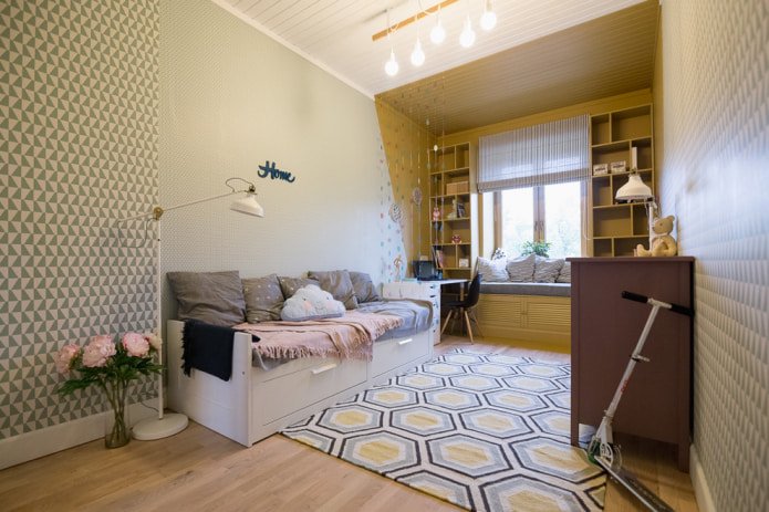Zimmer für ein Teenager-Mädchen