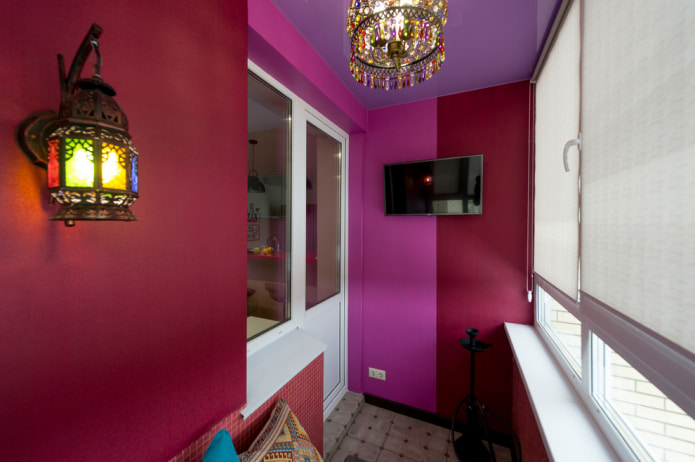 Balkon im orientalischen Stil