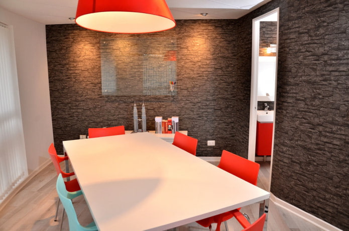 Tapete im Esszimmer