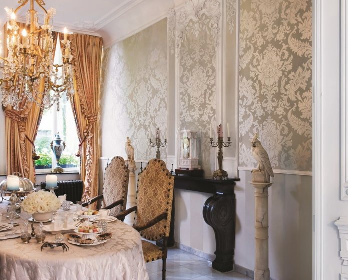 Klassischer Stil im Interieur
