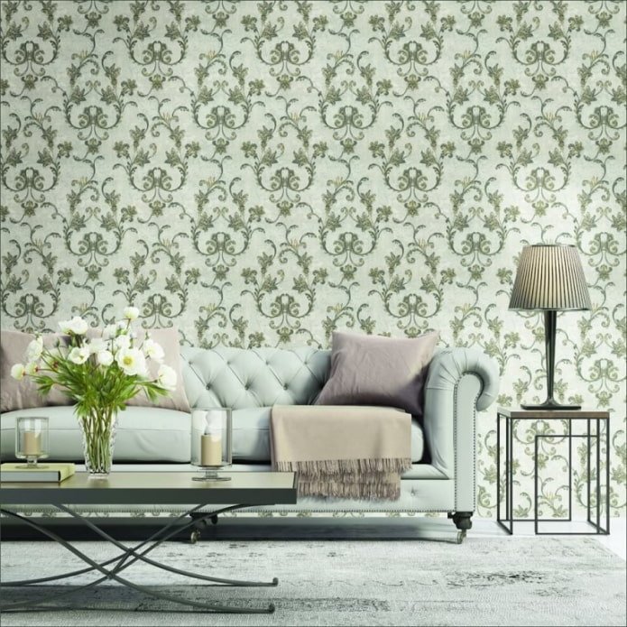 Monogramm im Wohnzimmer