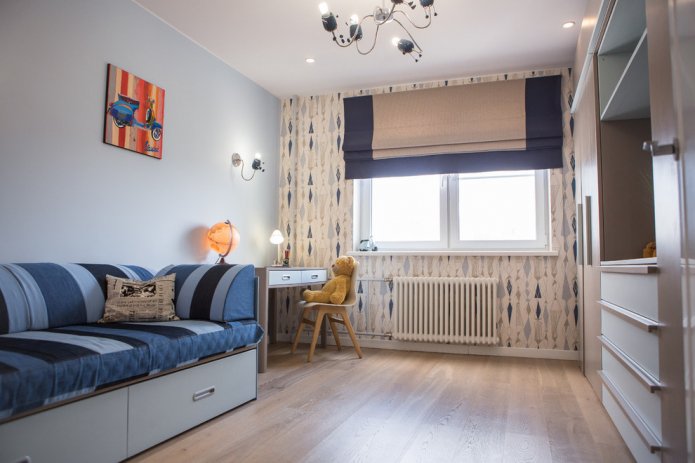 Weiße Decke