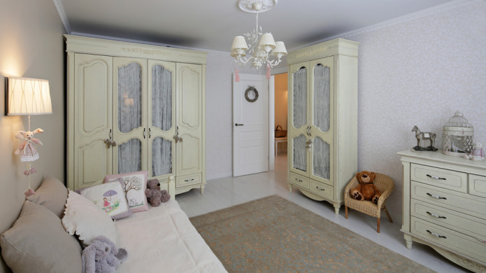 Kinderzimmer im Provence-Stil