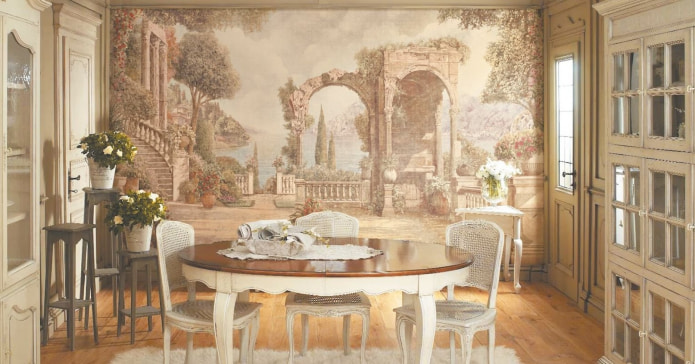 Esszimmer im Provence-Stil
