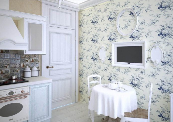 Küchendesign im Provence-Stil