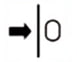 Symbol ohne Verbinden auf Tapete