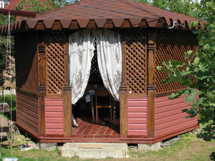 Verkleidungspavillon