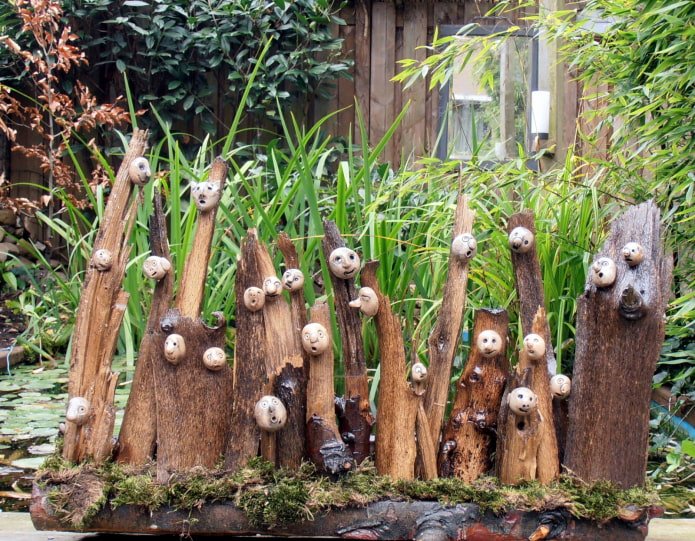 Holzinstallation