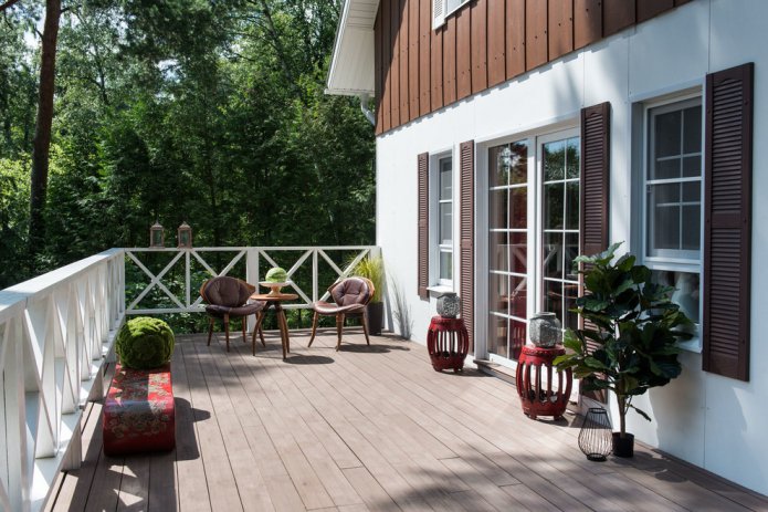 Offene Veranda
