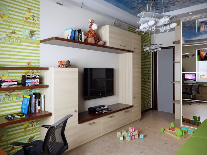 Grundriss einer kleinen Wohnung
