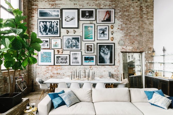 Fotos im Loft-Stil