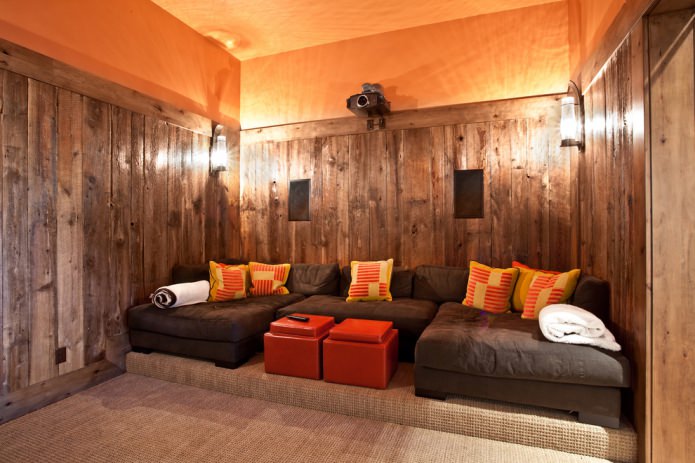 orange Decke