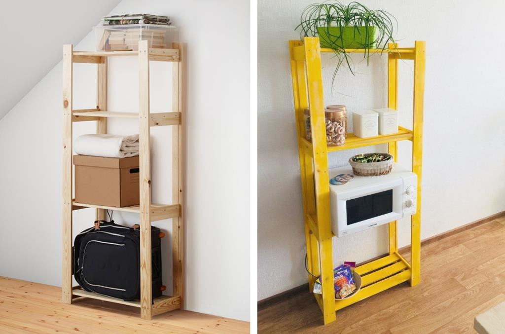7 Ideen für die originelle Dekoration von Regalen und Gestellen von IKEA