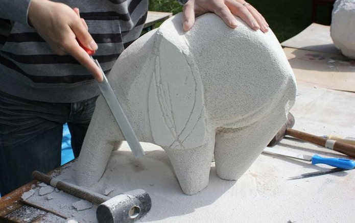 Der Entstehungsprozess einer Skulptur