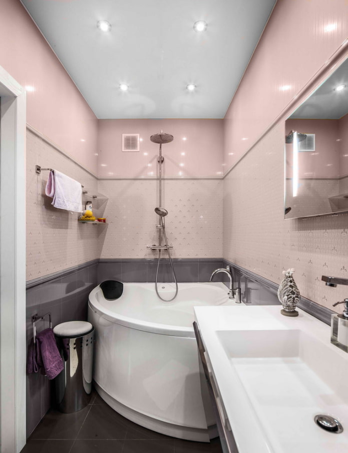 Beleuchtung im Badezimmer
