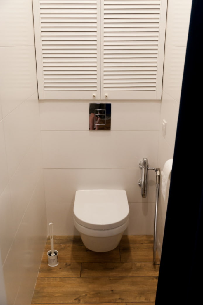 Holzboden im Badezimmer