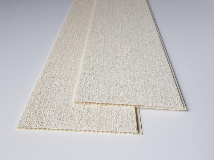 Strukturierte PVC-Platten