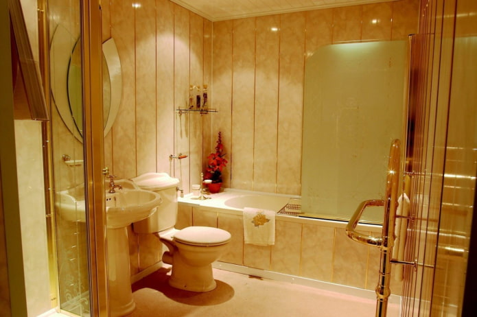 PVC-Platten im Badezimmer