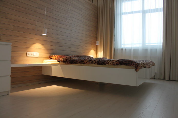 schwebendes Bett