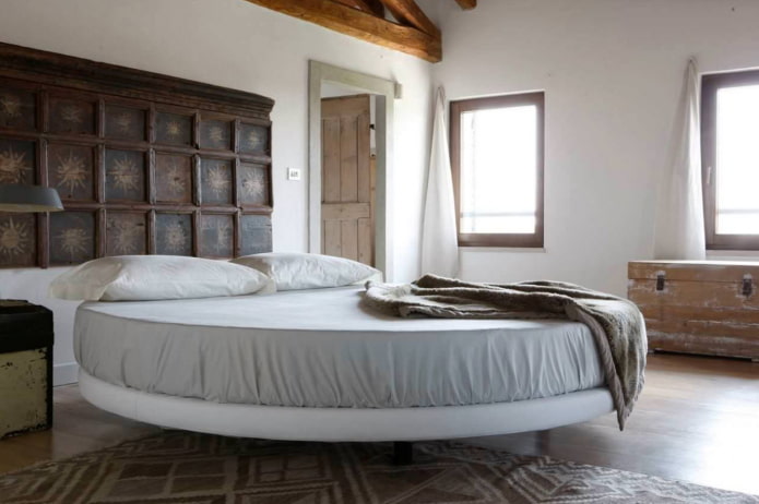 Rundes Schwebebett