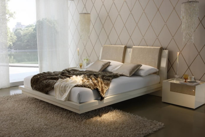 rechteckiges Schwebebett