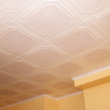 Schaumstoffplatten für die Decke: Vor- und Nachteile, Klebephasen-13