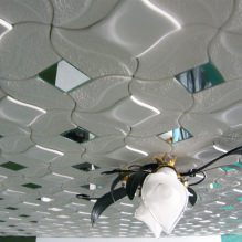 Deckenplatten aus Schaumstoff: Vor- und Nachteile, Klebestufen-5