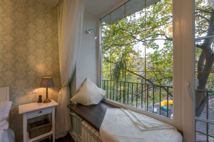 Fenster im neuen Schlafzimmer