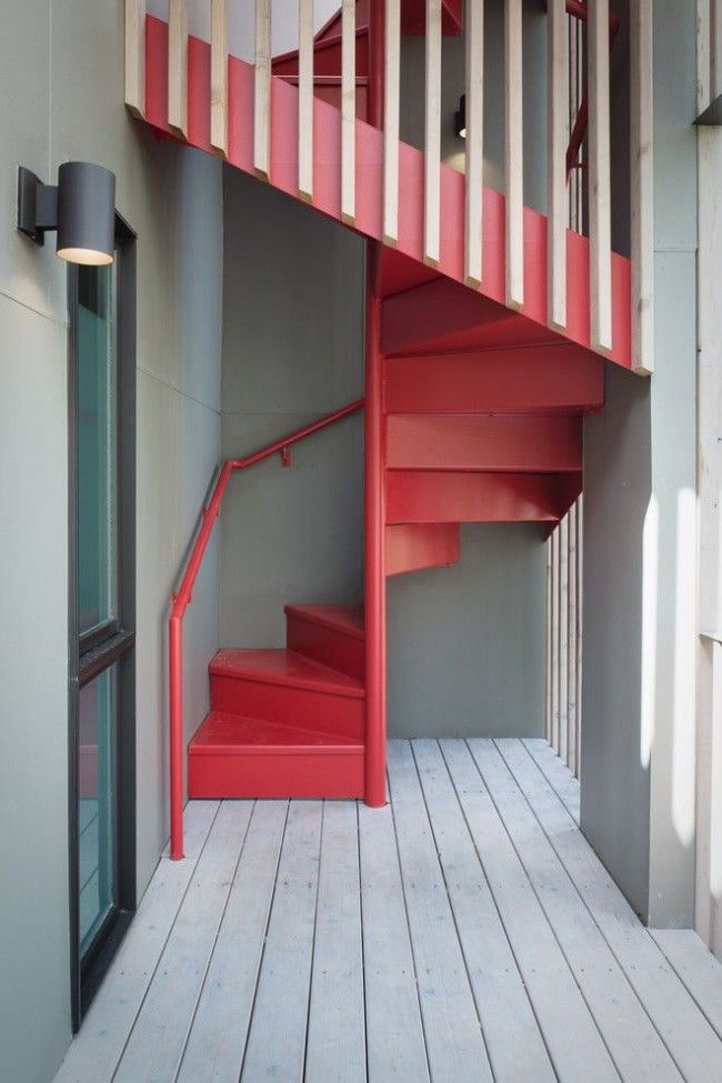 Wendeltreppe im Innenraum