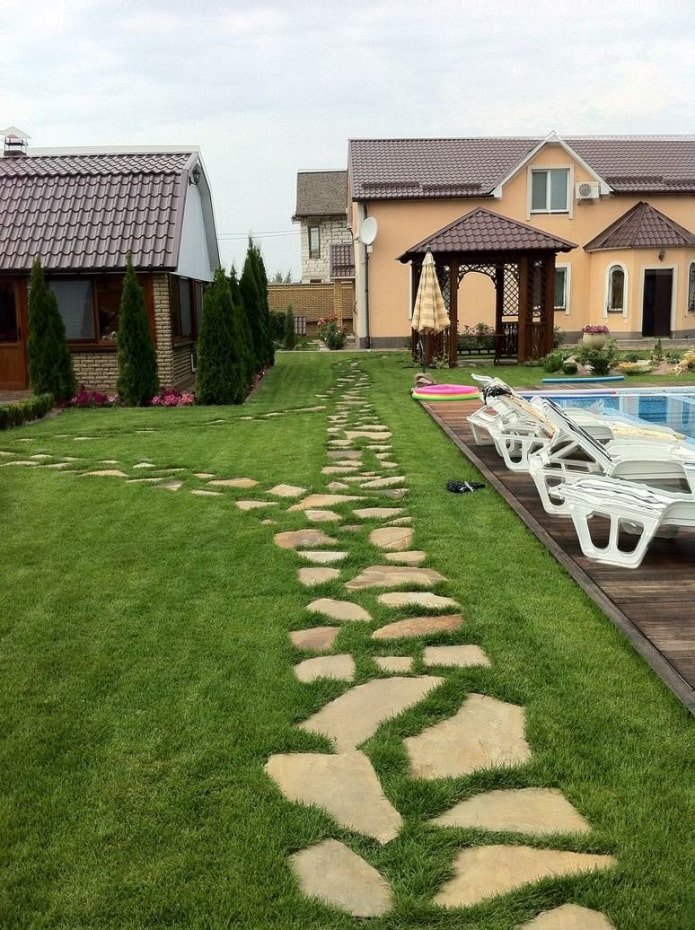 Datscha mit Swimmingpool