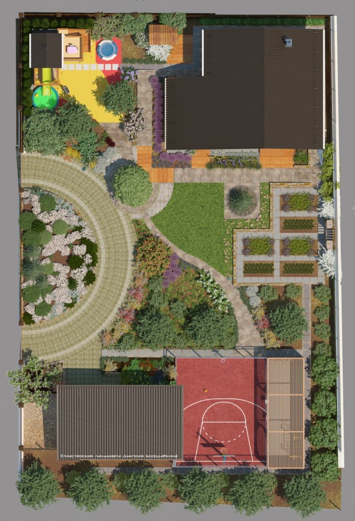Sommerhaus mit Spielplatz