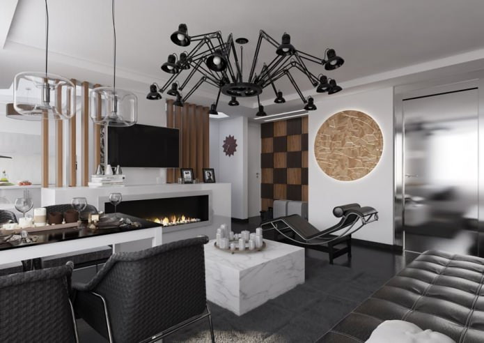 Innenansicht der 54 m² großen Wohnung.