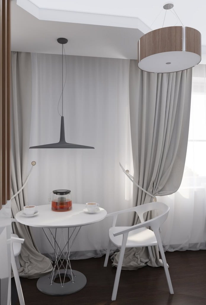 Küche im Inneren einer Wohnung von 54 m².