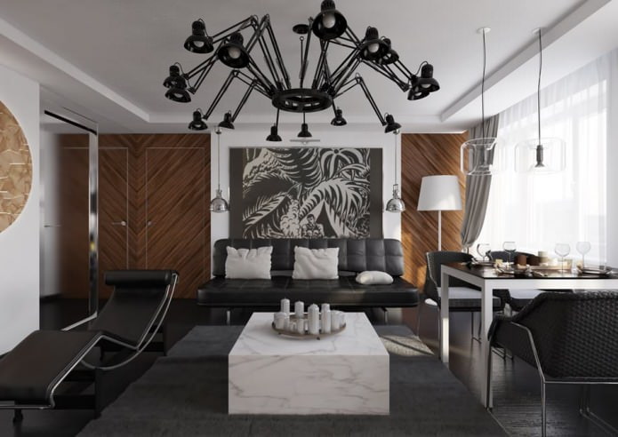 Innenraum einer Wohnung von 54 m².